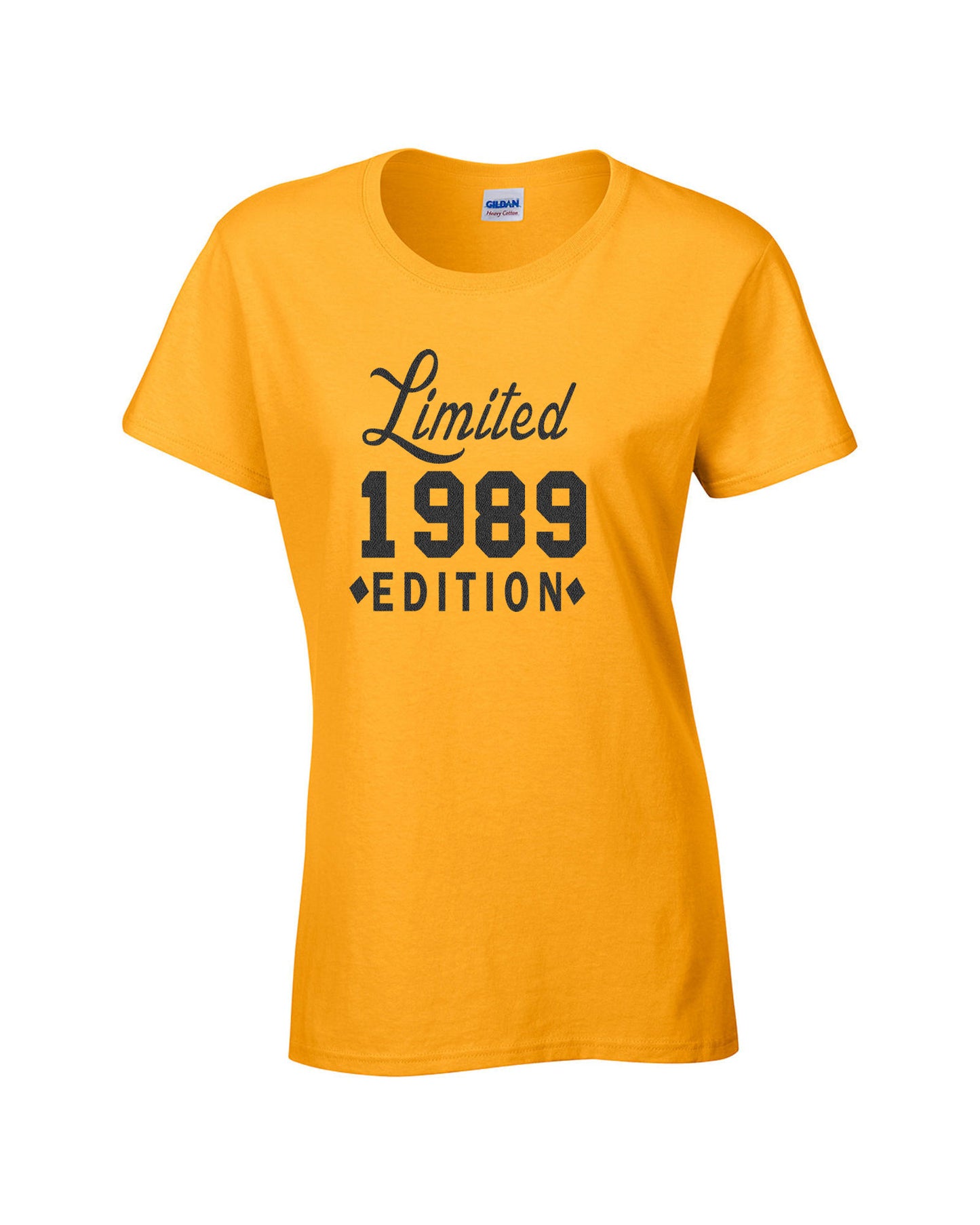 Limited Edition Glitter Birth Year T Shirt