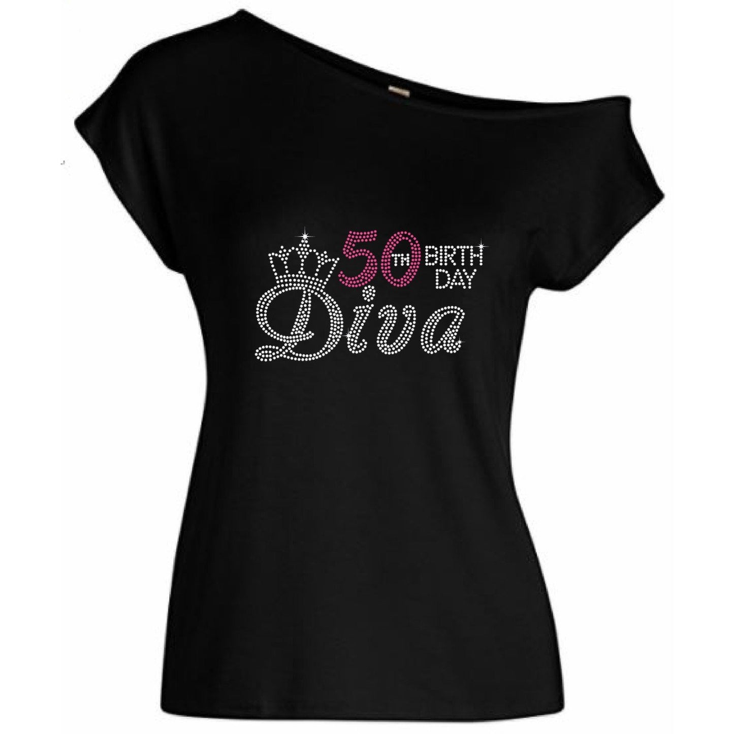 Birth Day Diva Rhinestone T Shirt