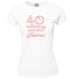 41 Something and Still Fabulous Rhinestone T-Shirt
