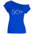 50!+ Rhinestone Off The Shoulder Tee