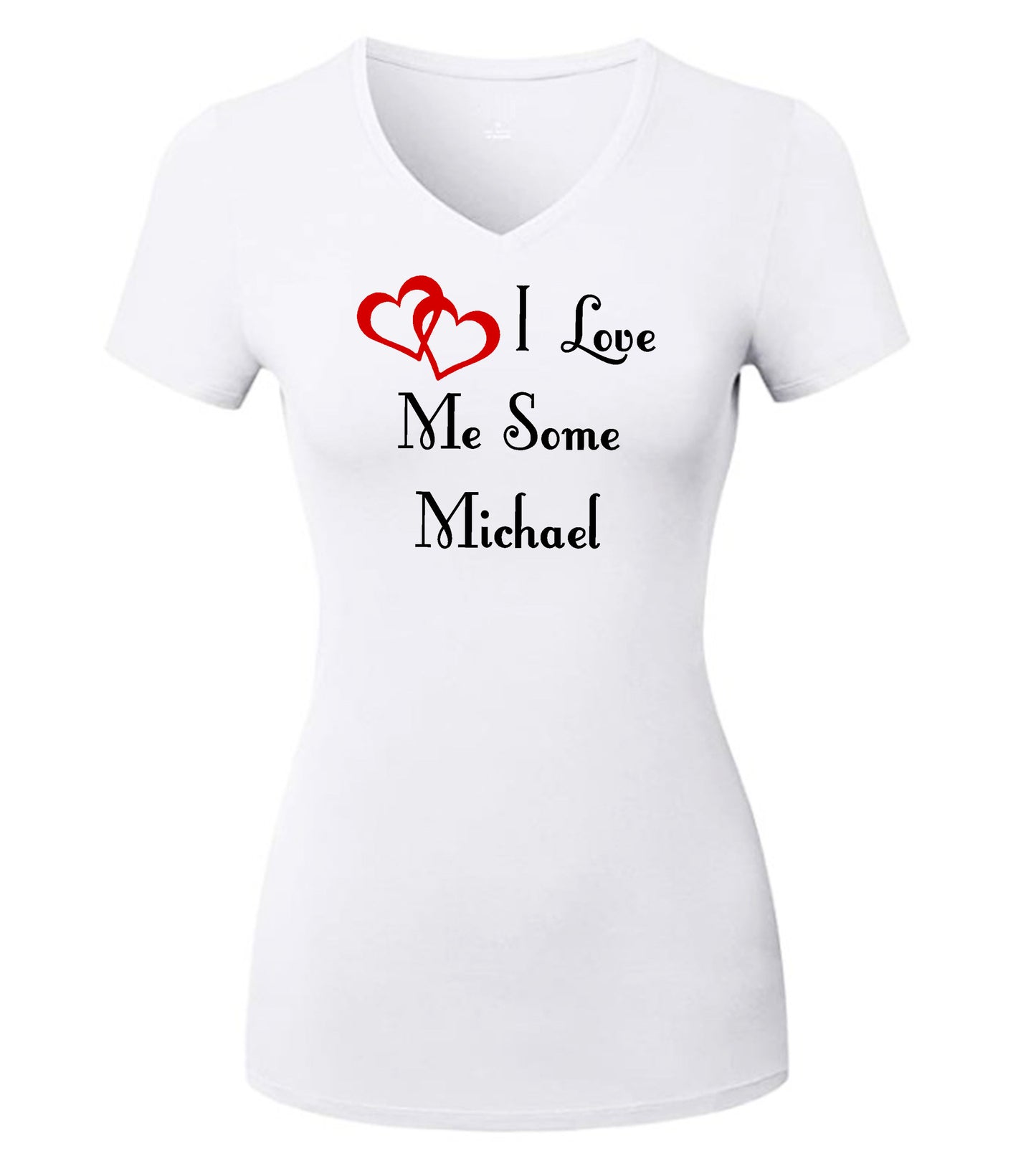 I Love Me Some Him Personalized T Shirt
