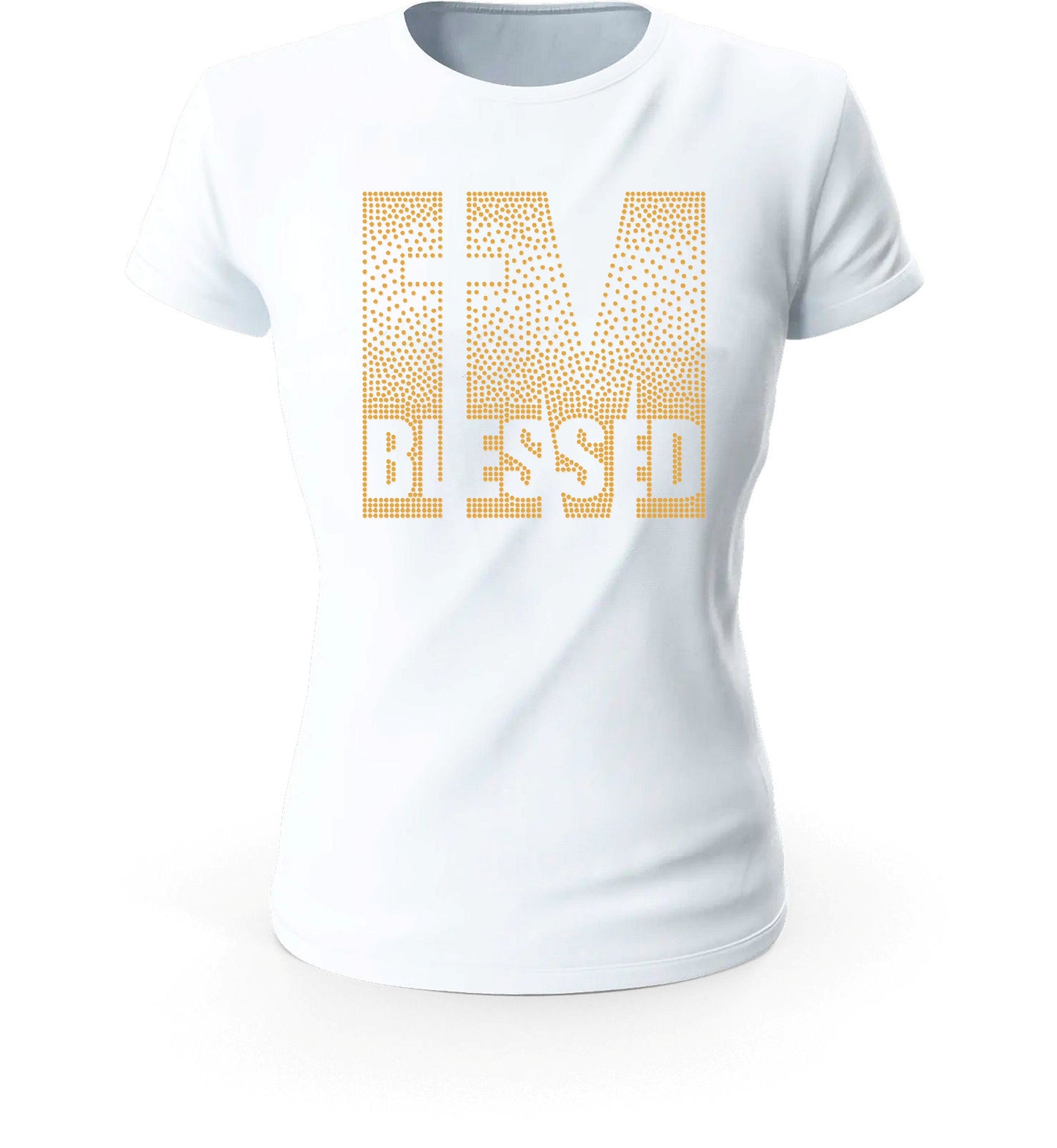 I'm Blessed Rhinestone Bling T-Shirt