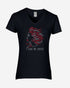I Love My Roots Rhinestone Afro Girl T Shirt