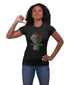 Juneteenth Black Power Fist Rhinestone Tee