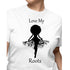 Love My Roots Black Crew Neck Tee