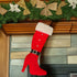 Santa Suit High Heel Boot Christmas Stocking Stuffer Stocking