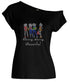 Afro Girl Group Bossy,Sassy, Beautiful Rhinestone Tee