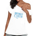 Birthday Queen With Crown Rhinestone Off Shoulder Tee