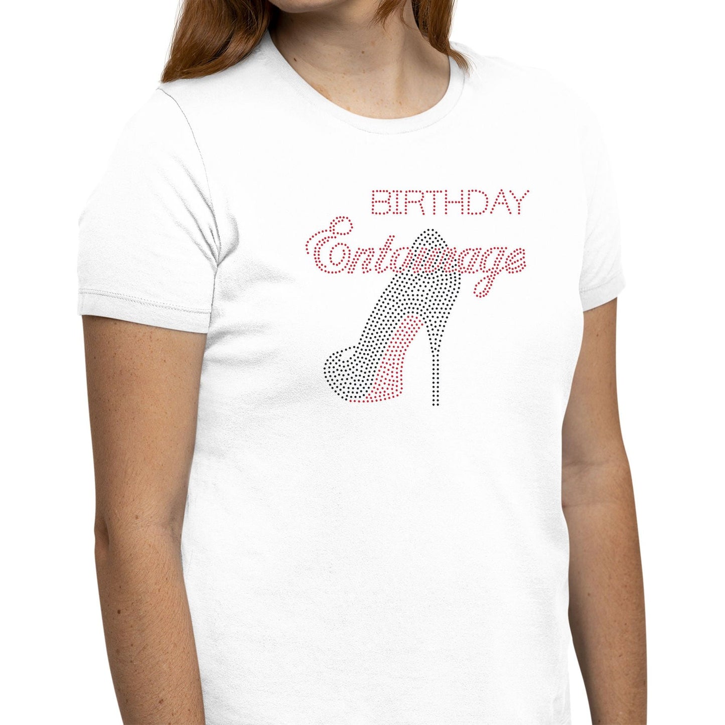 Birthday Entourage Rhinestone T-Shirt