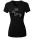 Hot and Spicy Rhinestone Self Expression Tee
