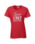 Limited Edition Glitter Birth Year T Shirt