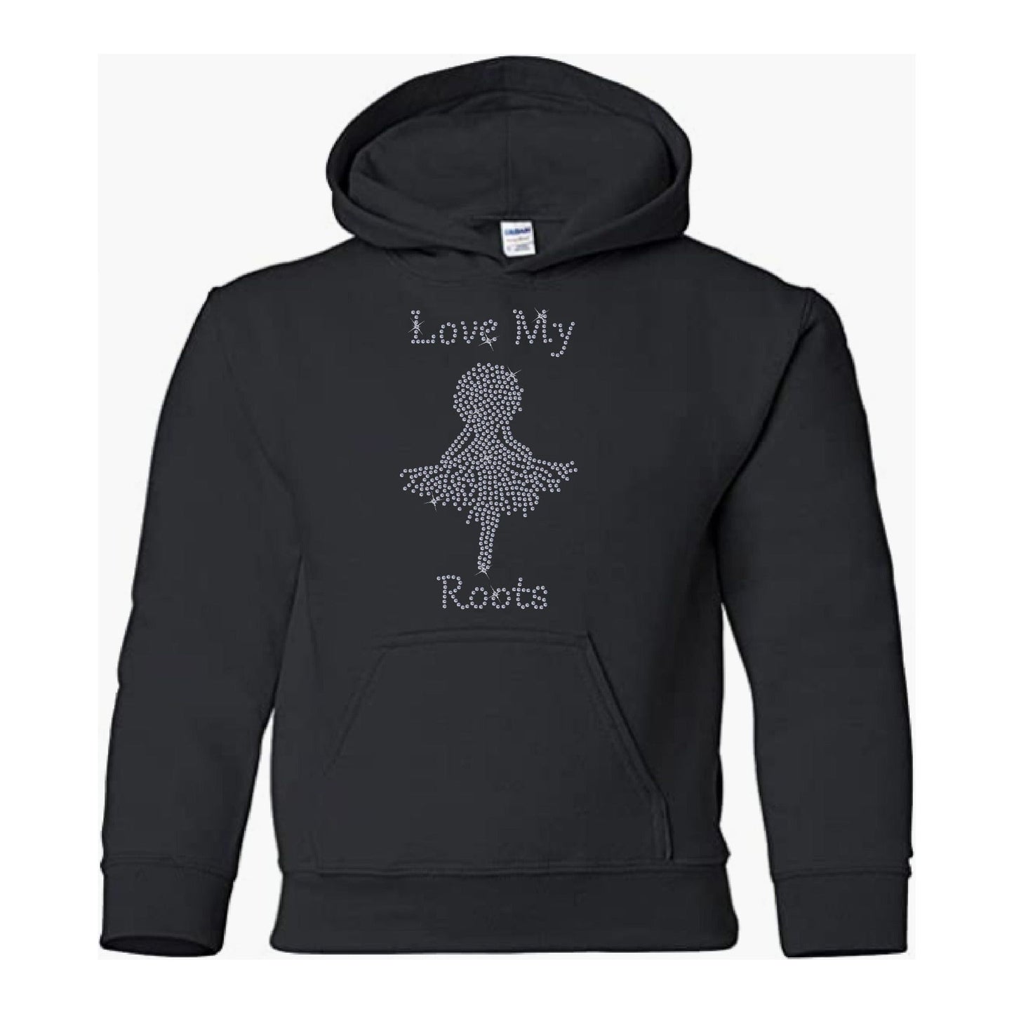 Love My Roots Black Hoodie