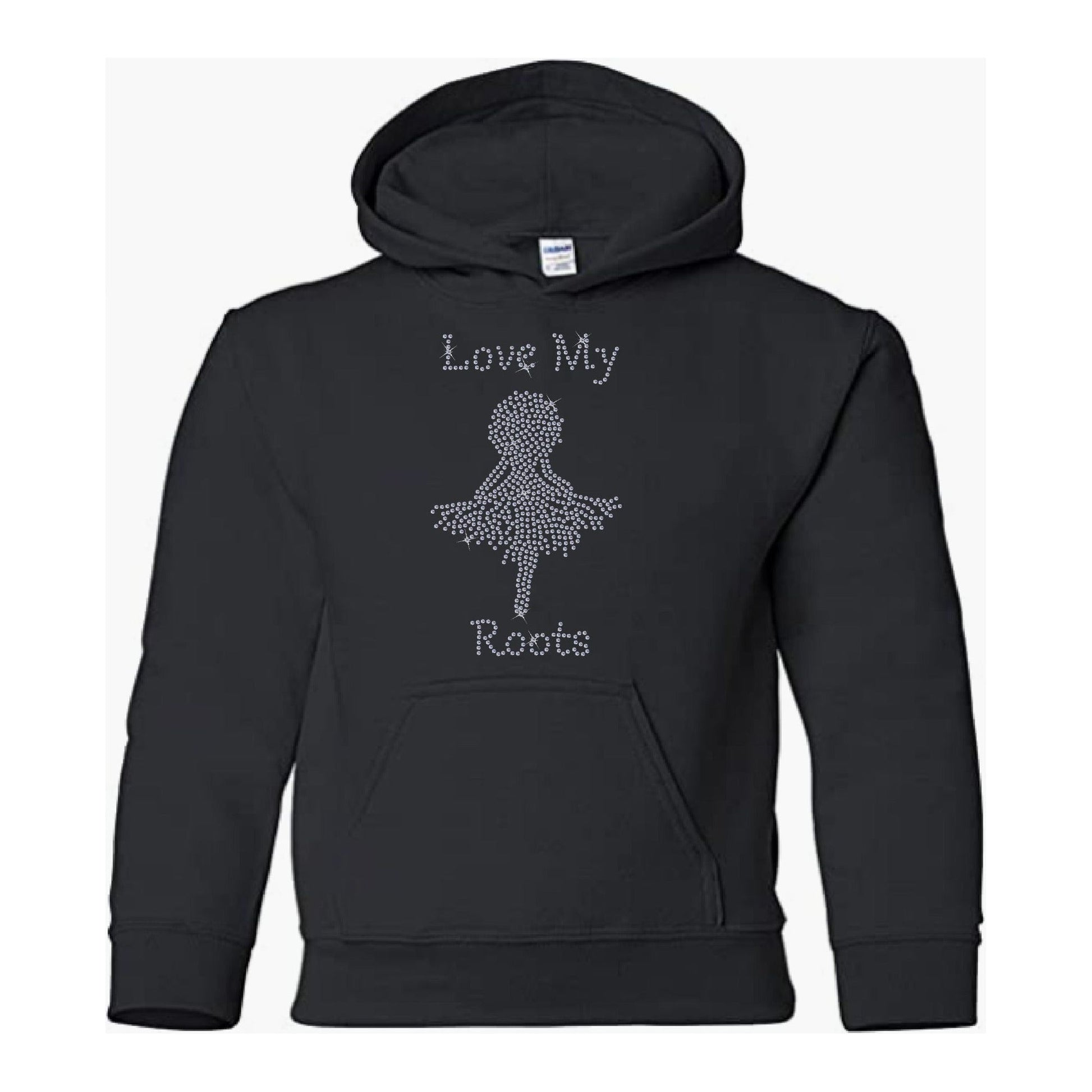 Love My Roots Black Hoodie