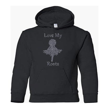 Love My Roots Black Hoodie