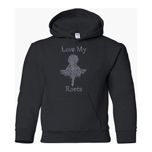 Love My Roots Black Hoodie