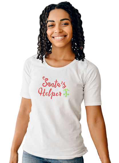 Santa's Helper Rhinestone T-Shirt