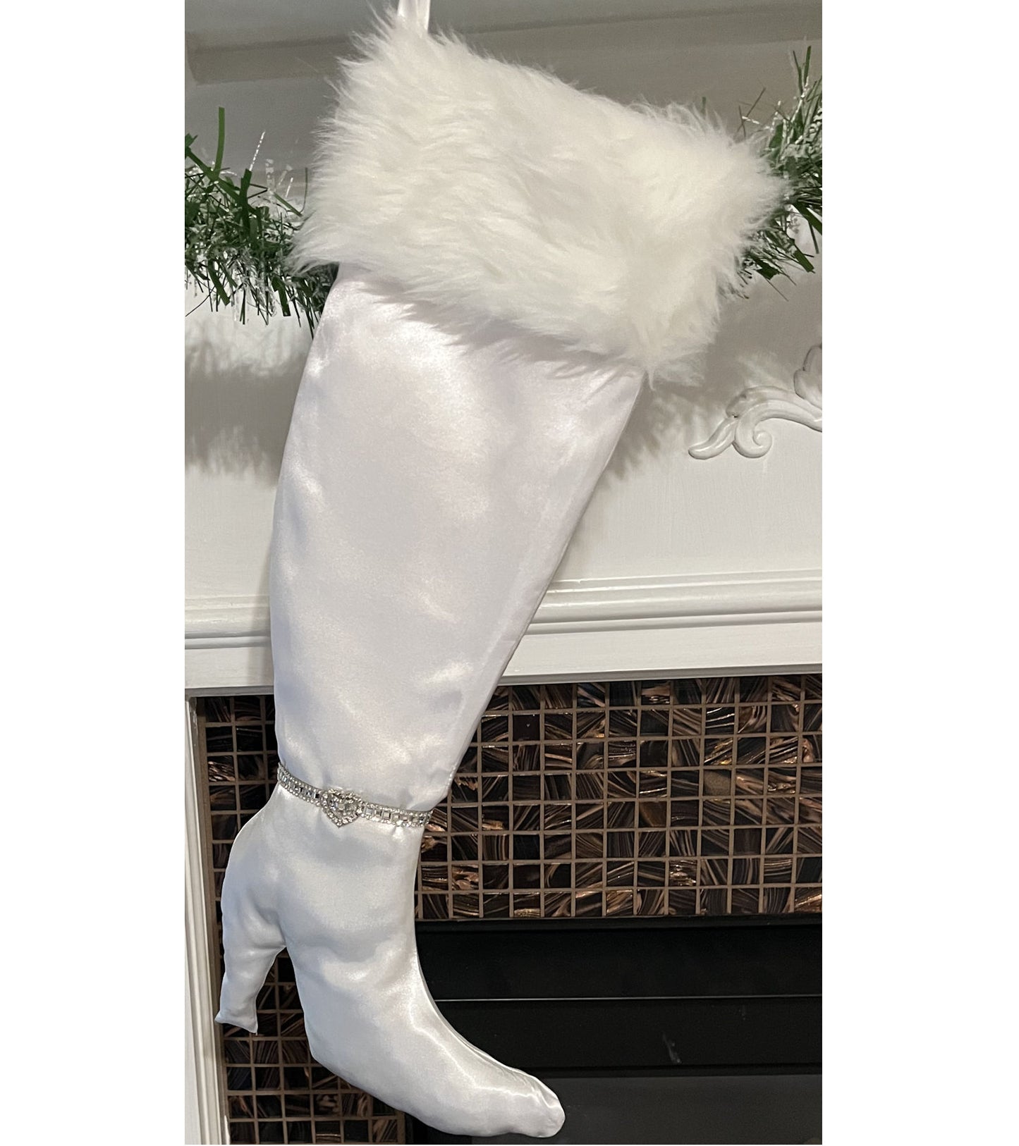 High Heel Boot Custom Christmas Stocking