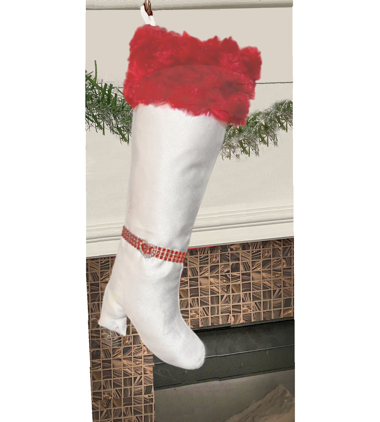 Youth Girls Custom Boot Christmas Stocking