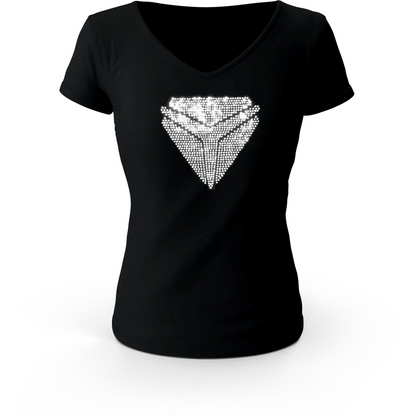 Slingshot Rhinestone Logo T-Shirt – Zoe and Eve Slingshot Rhinestone Logo T-Shirt – Zoe and Eve