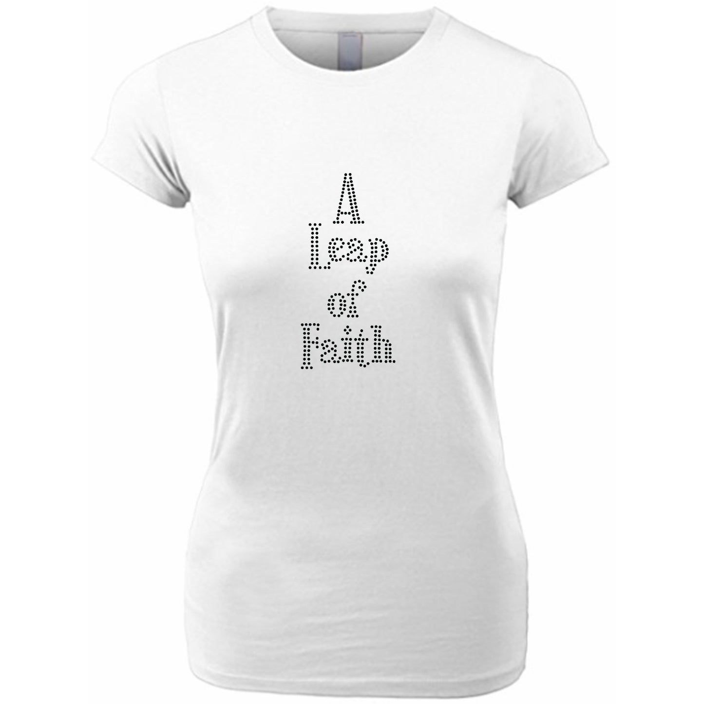 A Leap Of Faith Rhinestone T Shirt