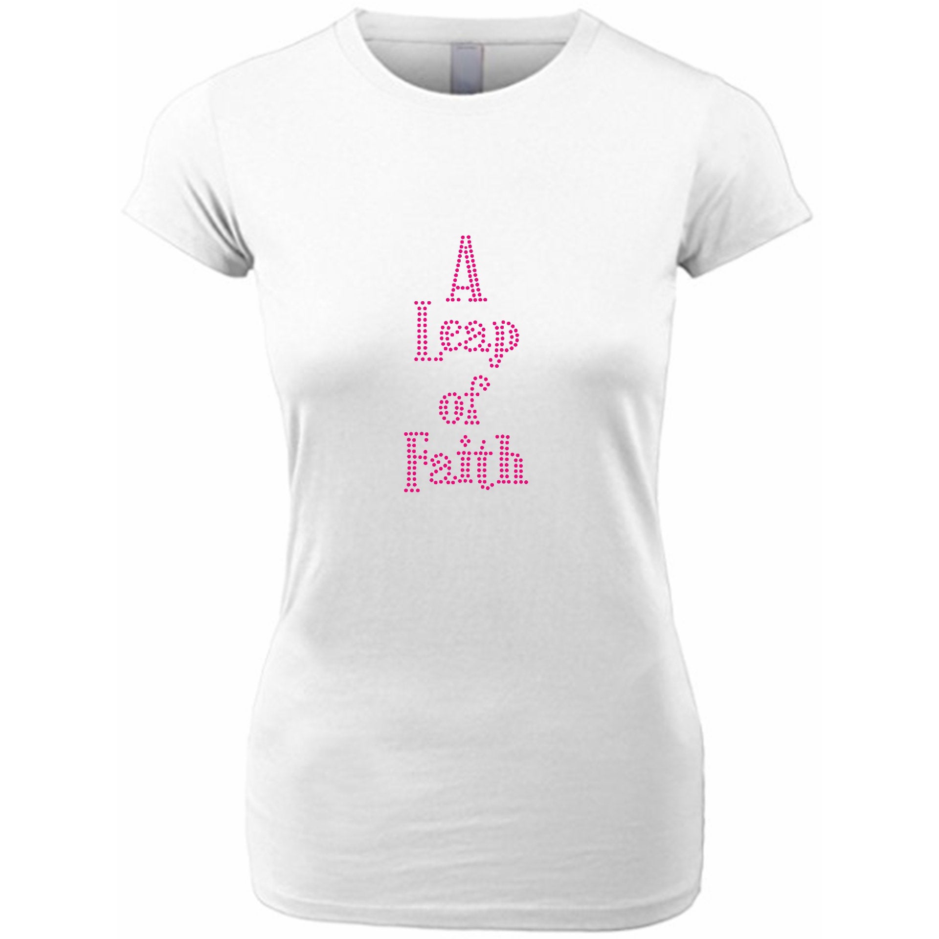 A Leap Of Faith Rhinestone T Shirt