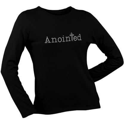 Anointed Rhinestone Self Expression T Shirt