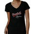 Baseball Grandma Rhinestone T Shirt