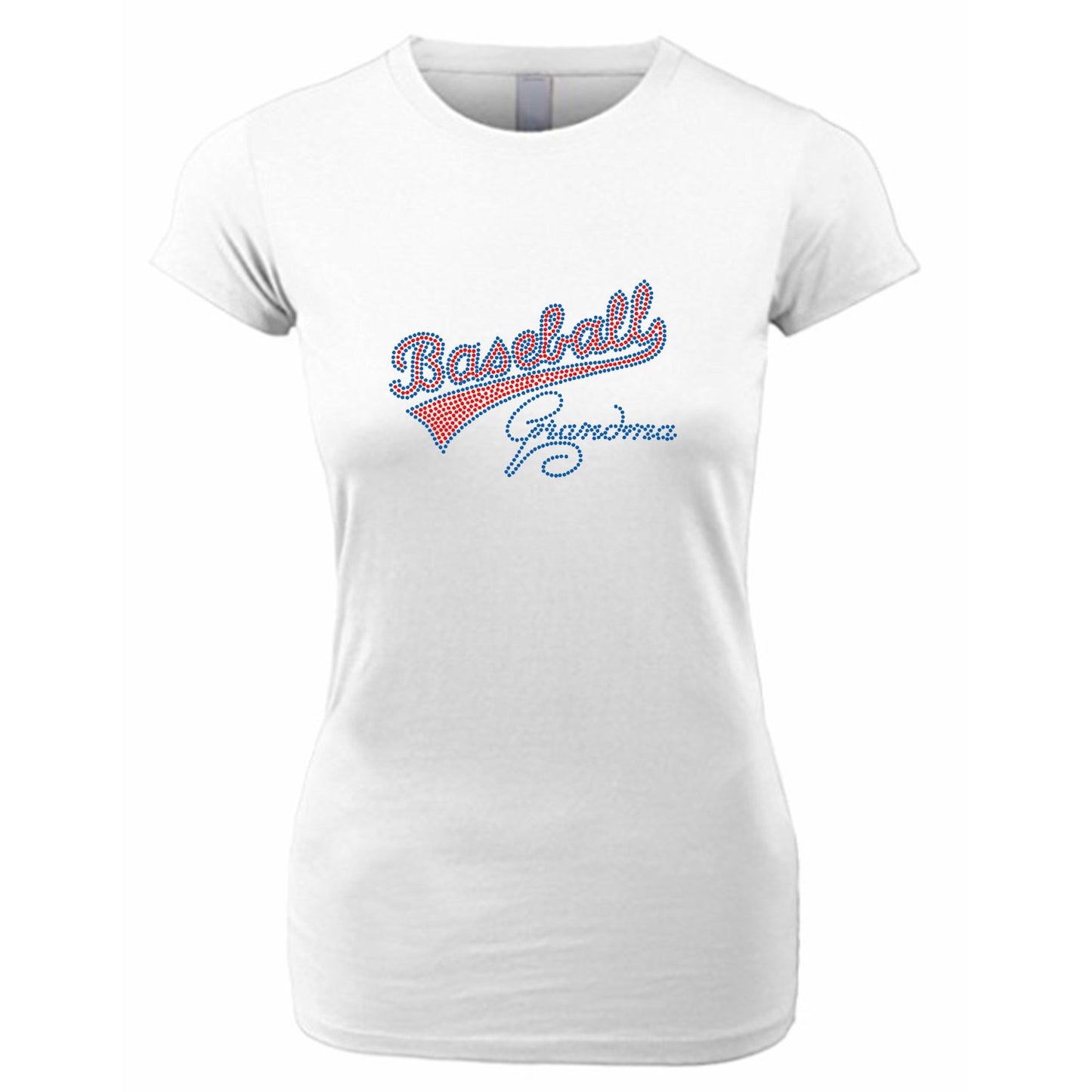 Baseball Grandma Rhinestone T Shirt