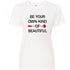 Be Your Own Kind Of Beautiful Glitter Rhinestone Tee