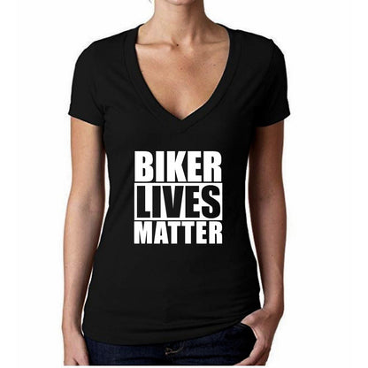 Biker Lives Matter Biker Girl T Shirt