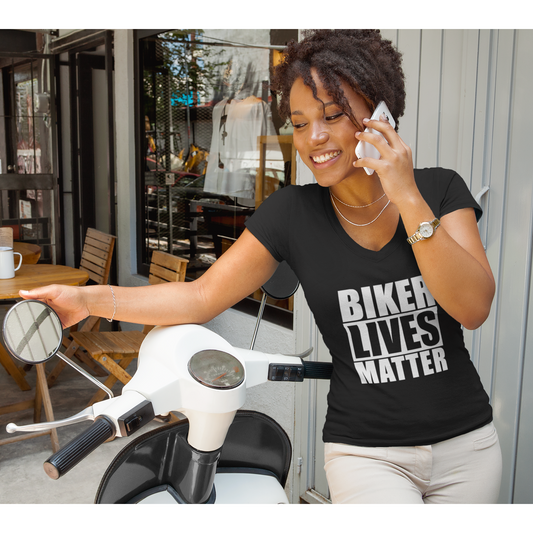 Biker Lives Matter Biker Girl T Shirt