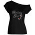 Birthday Girl Rhinestone Shoe T Shirt