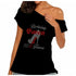 Fierce Birthday Queen Personalized Off Shoulder Tee