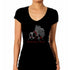Black Girls Lead Rhinestone Bling T Shirt