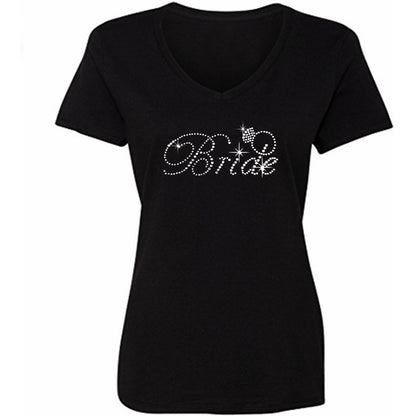 Bridal Rhinestone Bling T-Shirt