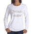 Brown Sugar Rhinestone Self Expression Tee