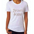 Brown Sugar Rhinestone Self Expression Tee