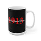 Delta Sigma Theta 1913 15 oz Black Mug