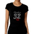 Birthday Chapter Rhinestone Bling T-Shirt