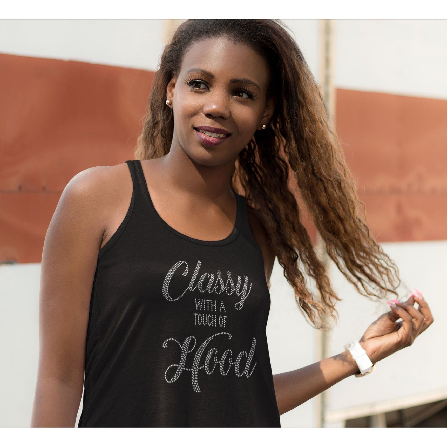 Classy With A Touch of Hood Tank Top
