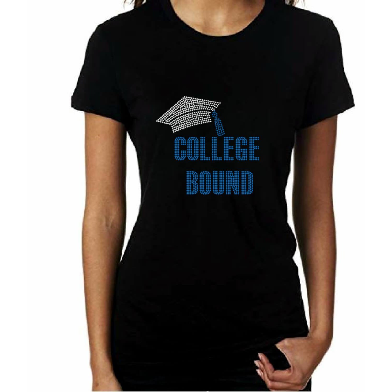 College Bound Rhinestone T-Shirt
