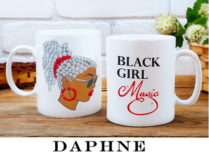 Black Girl Magic Beaded Mug Collection