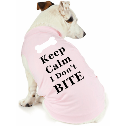 Keep Calm I Don't Bit Doggy t shirt