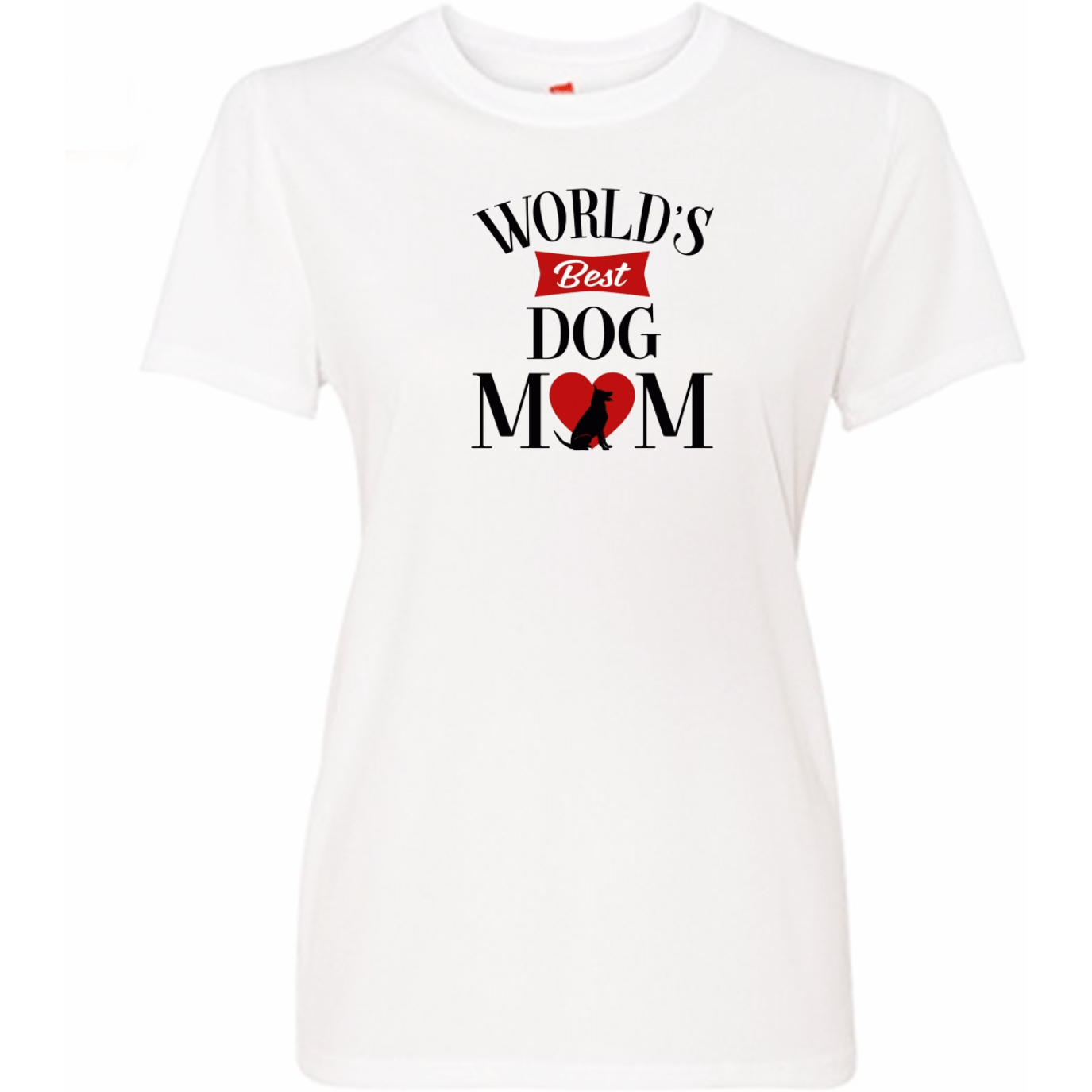 Worlds Best Dog Mom T Shirt