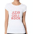 Delta Sigma Theta Girls Rock Rhinestone Sorority T Shirt