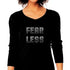 Fearless Rhinestone Self Expression Tee