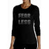 Fearless Rhinestone Self Expression Tee