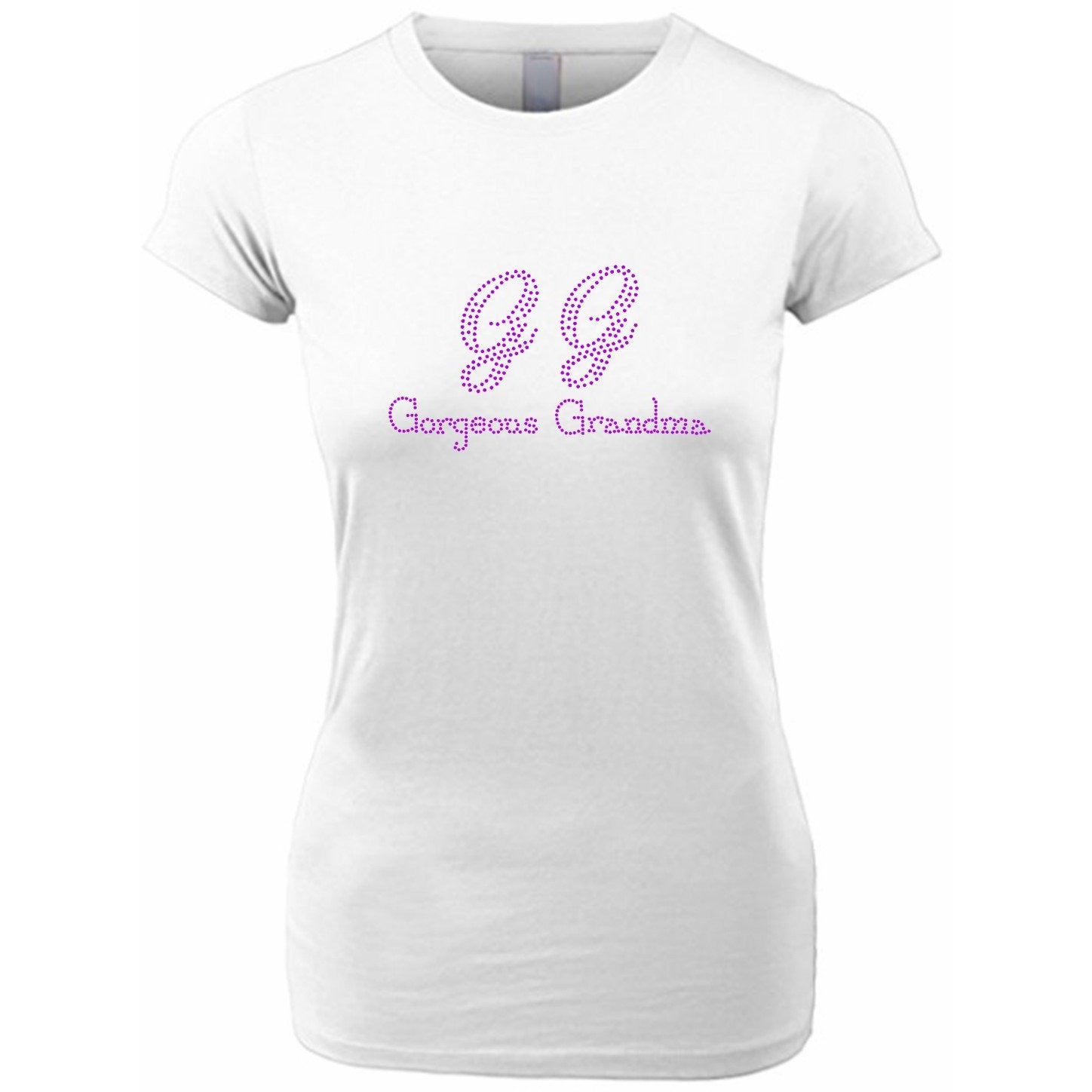 GG Gorgeous Grandma Rhinestone T Shirt