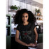 Hairstylist Do It Standing Up Rhinestone T-Shirt