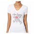 Hairstylist Do It Standing Up Rhinestone T-Shirt